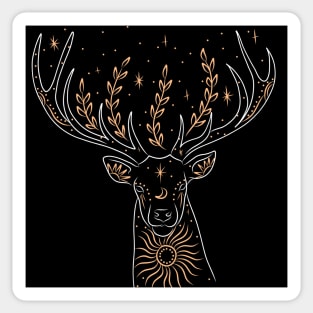 Magical Deer Sticker